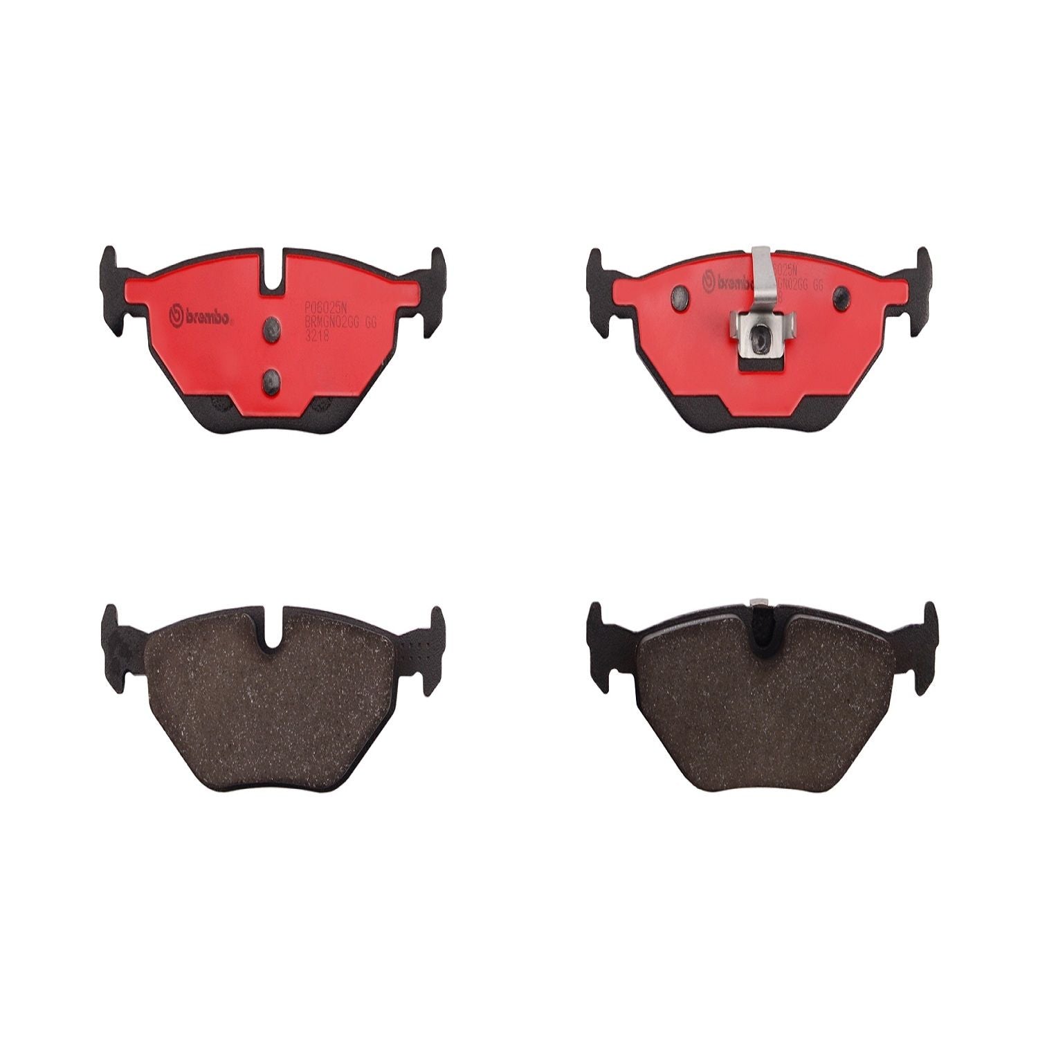 PRIME Ceramic Rear Disc Brake Pad Set - P06025N_02