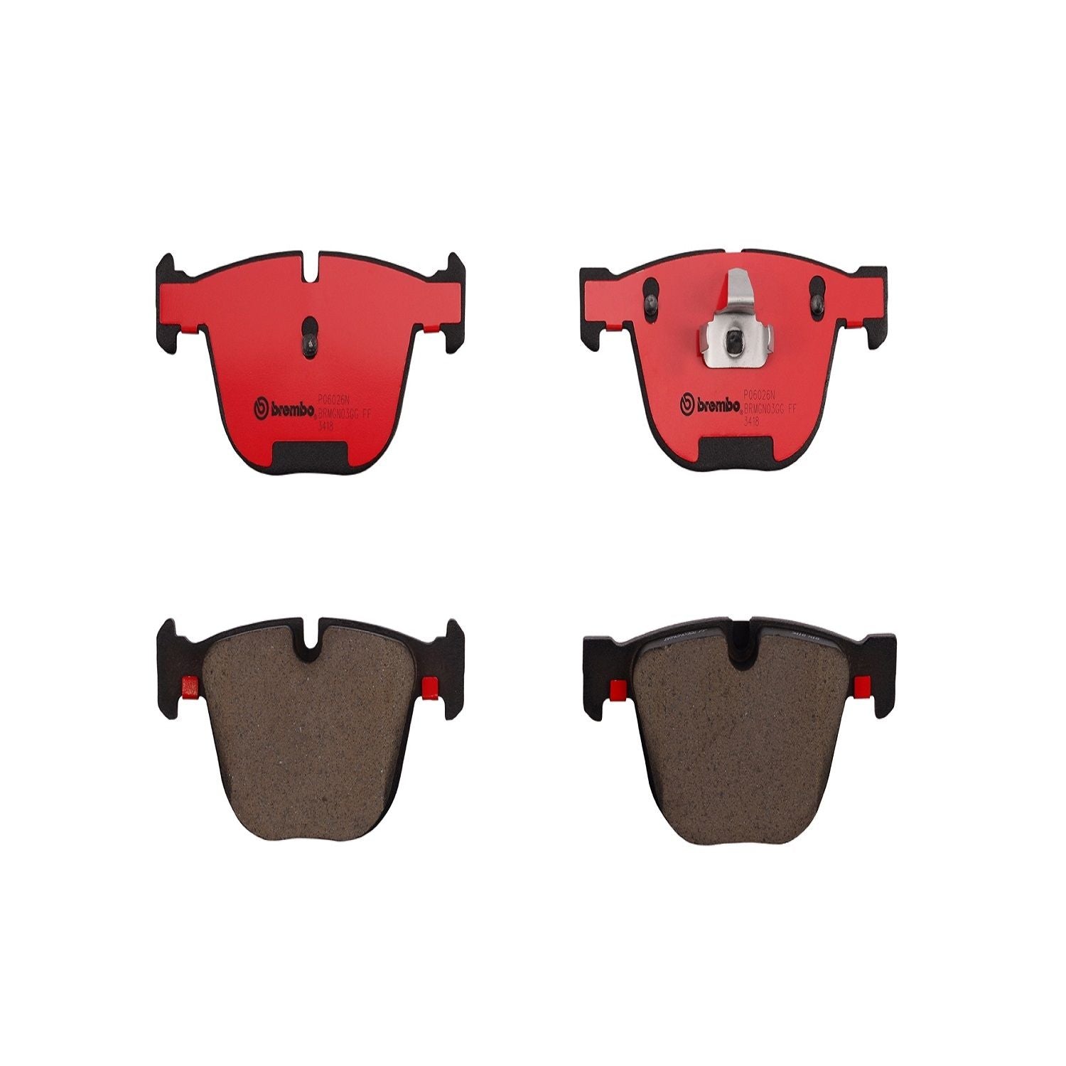 PRIME Ceramic Rear Disc Brake Pad Set - P06026N_02