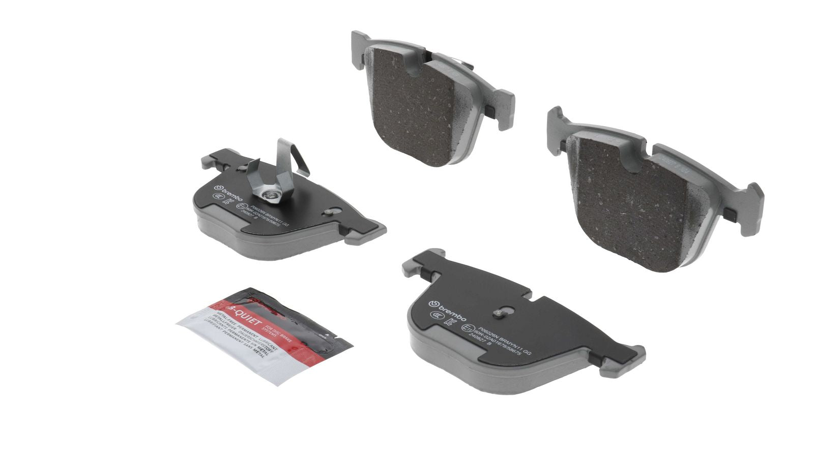 PRIME Ceramic Rear Disc Brake Pad Set - P06026N_06