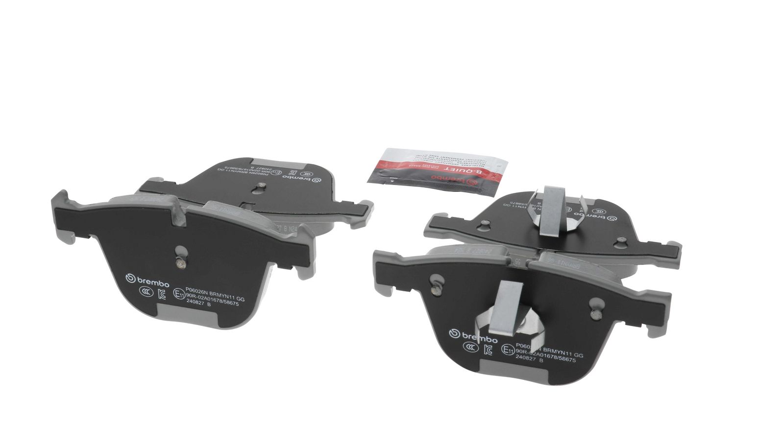 PRIME Ceramic Rear Disc Brake Pad Set - P06026N_16