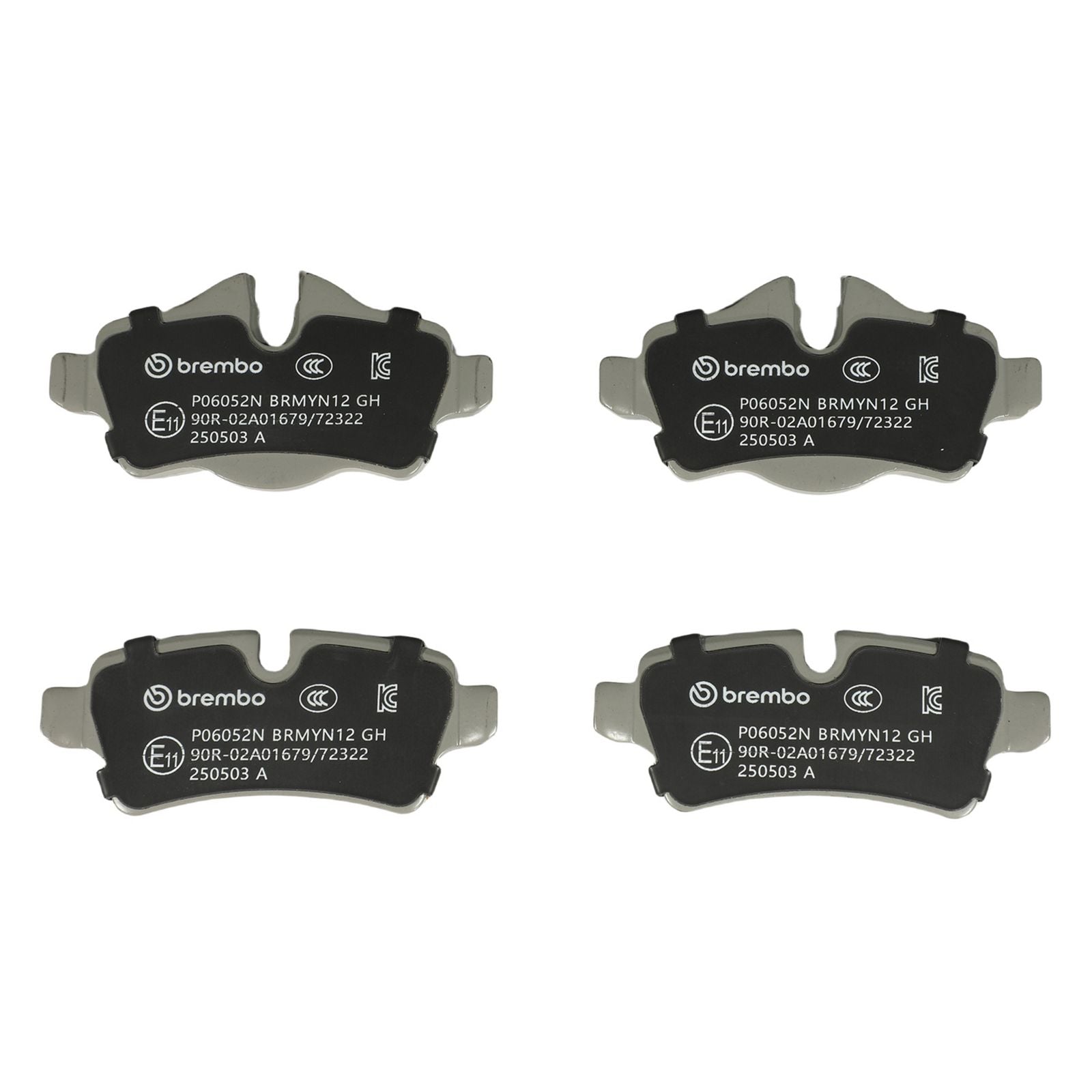 PRIME Ceramic Rear Disc Brake Pad Set - P06052N_03