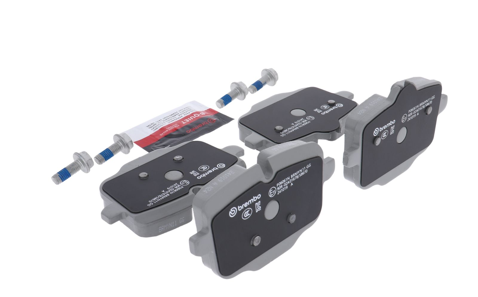 PRIME Ceramic Rear Disc Brake Pad Set - P06061N_16