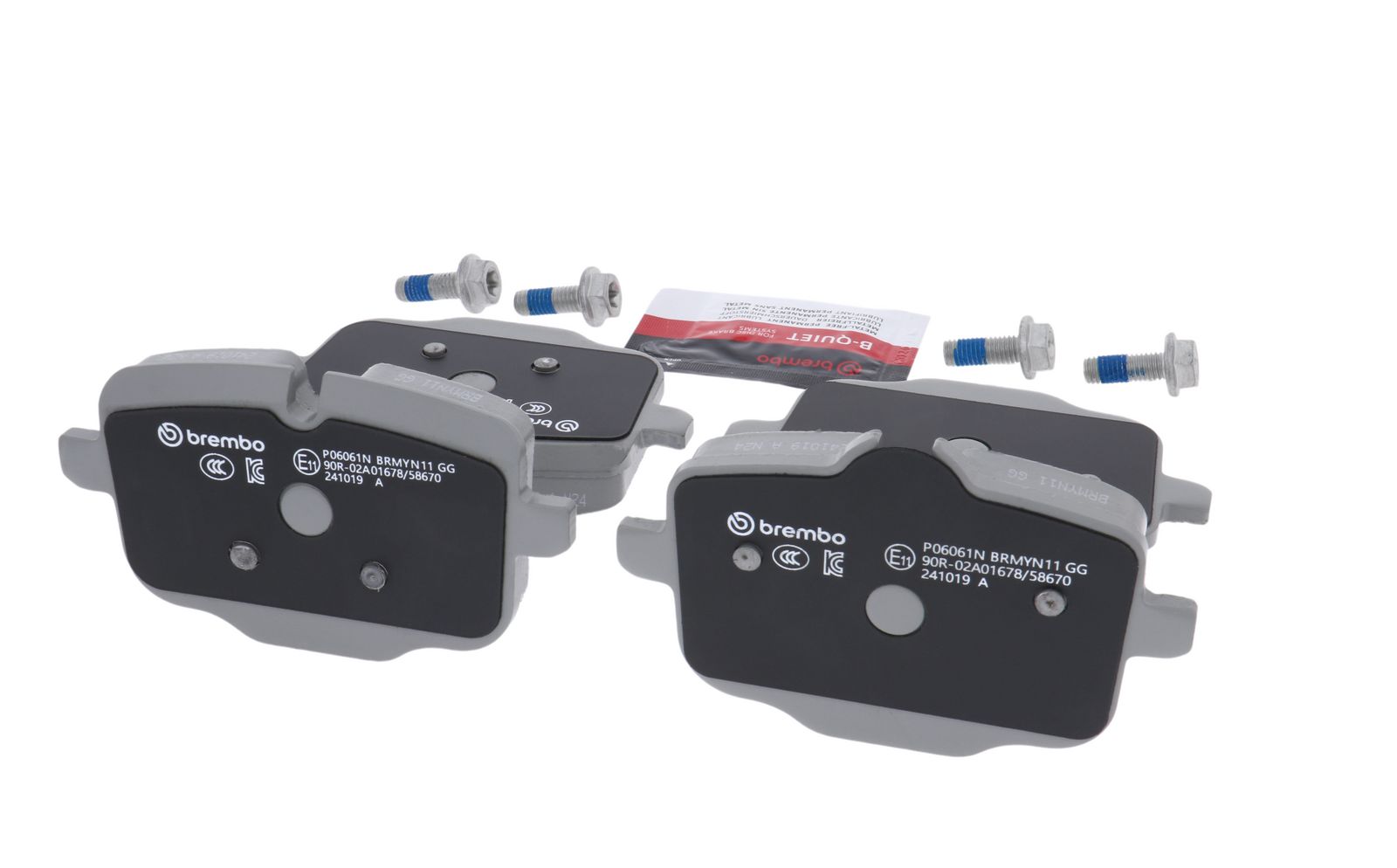 PRIME Ceramic Rear Disc Brake Pad Set - P06061N_20