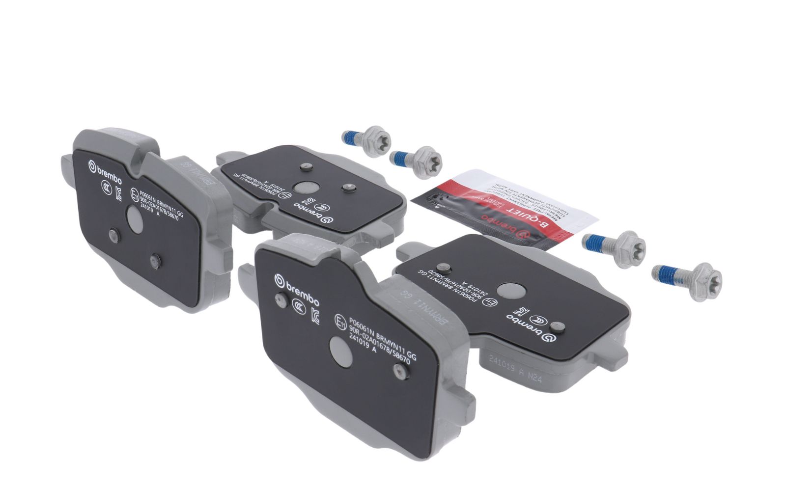 PRIME Ceramic Rear Disc Brake Pad Set - P06061N_22