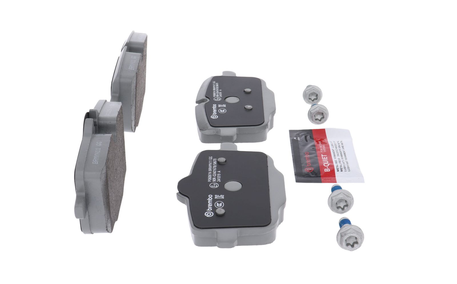PRIME Ceramic Rear Disc Brake Pad Set - P06061N_25