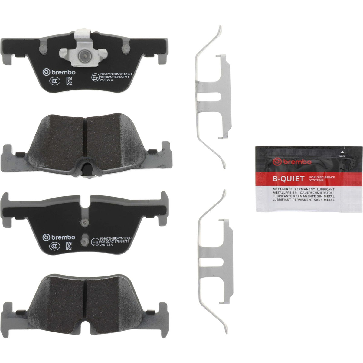 PRIME Ceramic Rear Disc Brake Pad Set - P06071N_02