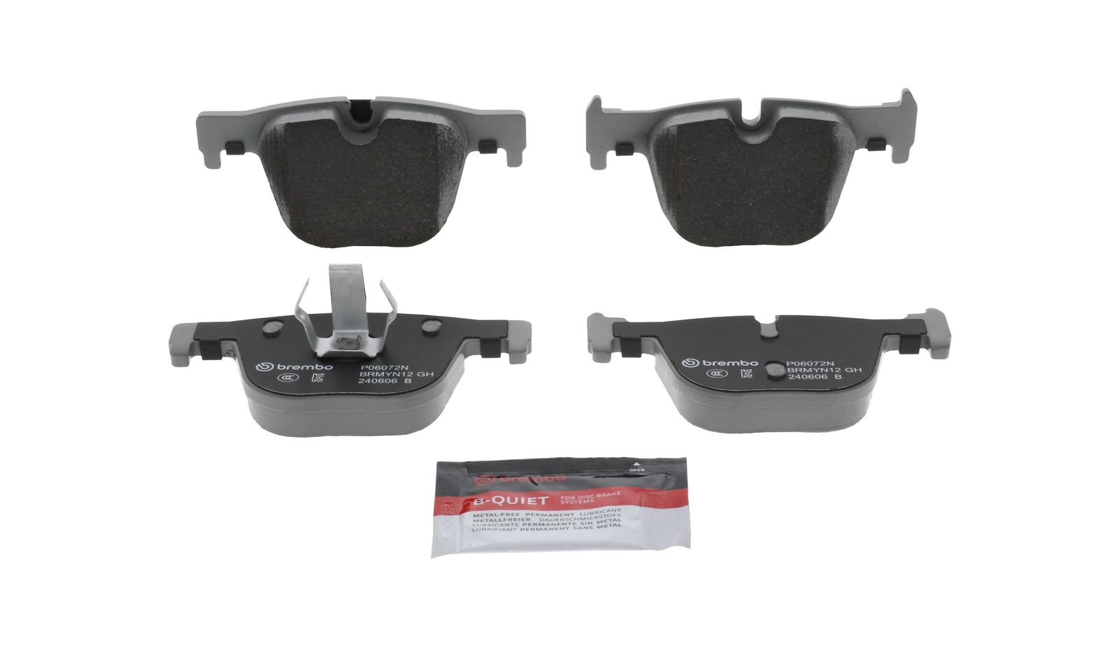 PRIME Ceramic Rear Disc Brake Pad Set - P06072N_07