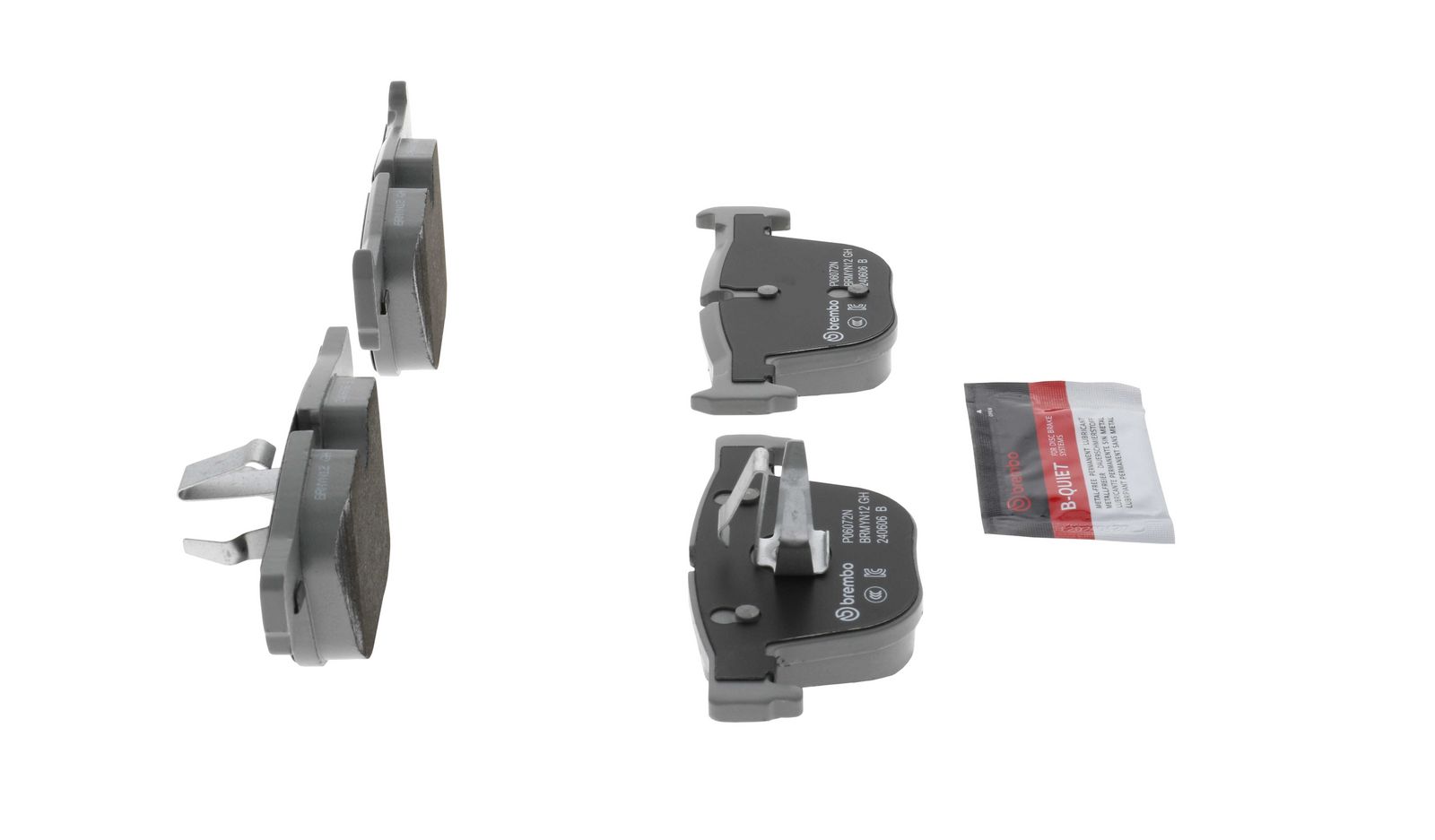 PRIME Ceramic Rear Disc Brake Pad Set - P06072N_25