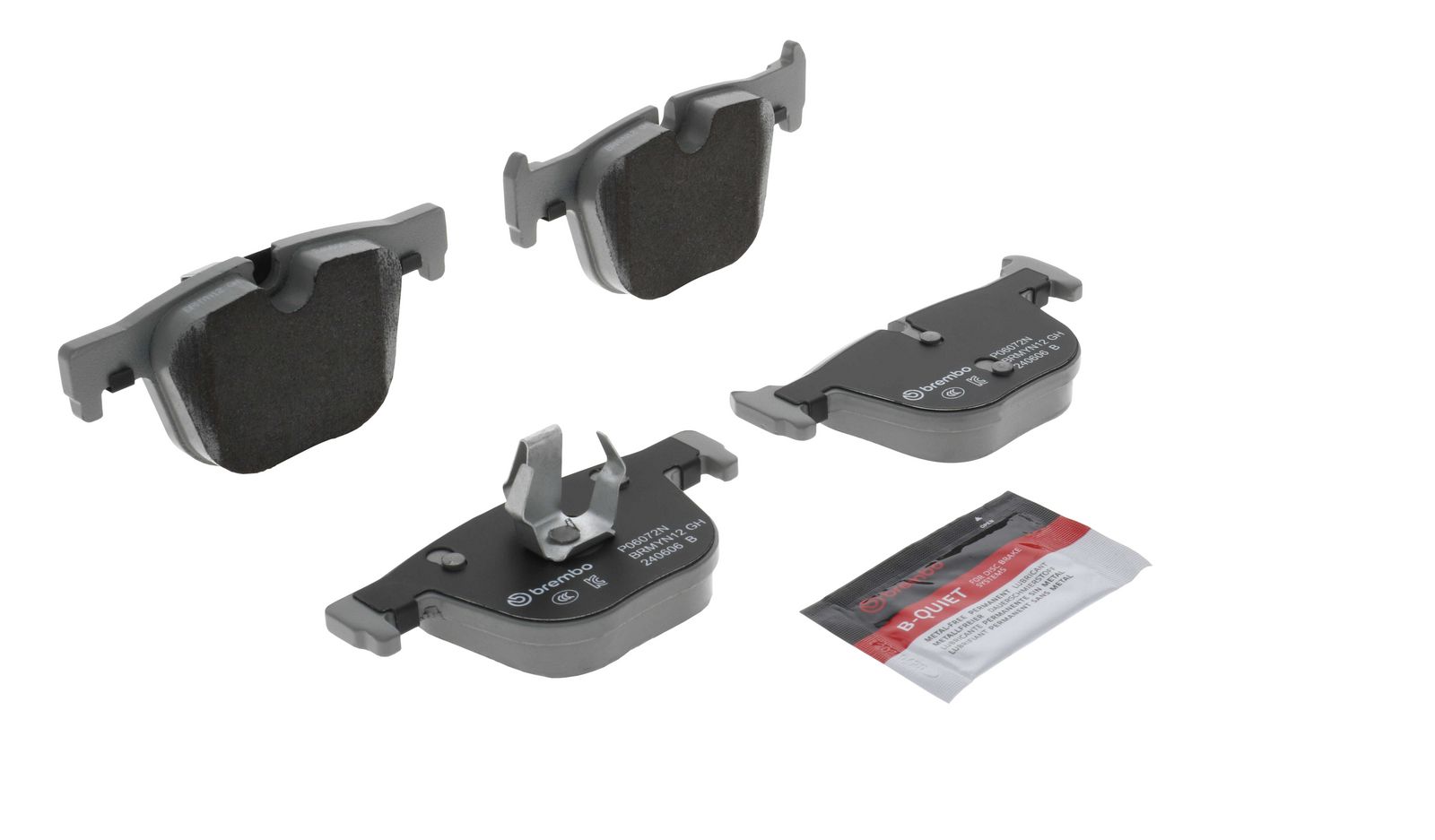 PRIME Ceramic Rear Disc Brake Pad Set - P06072N_28