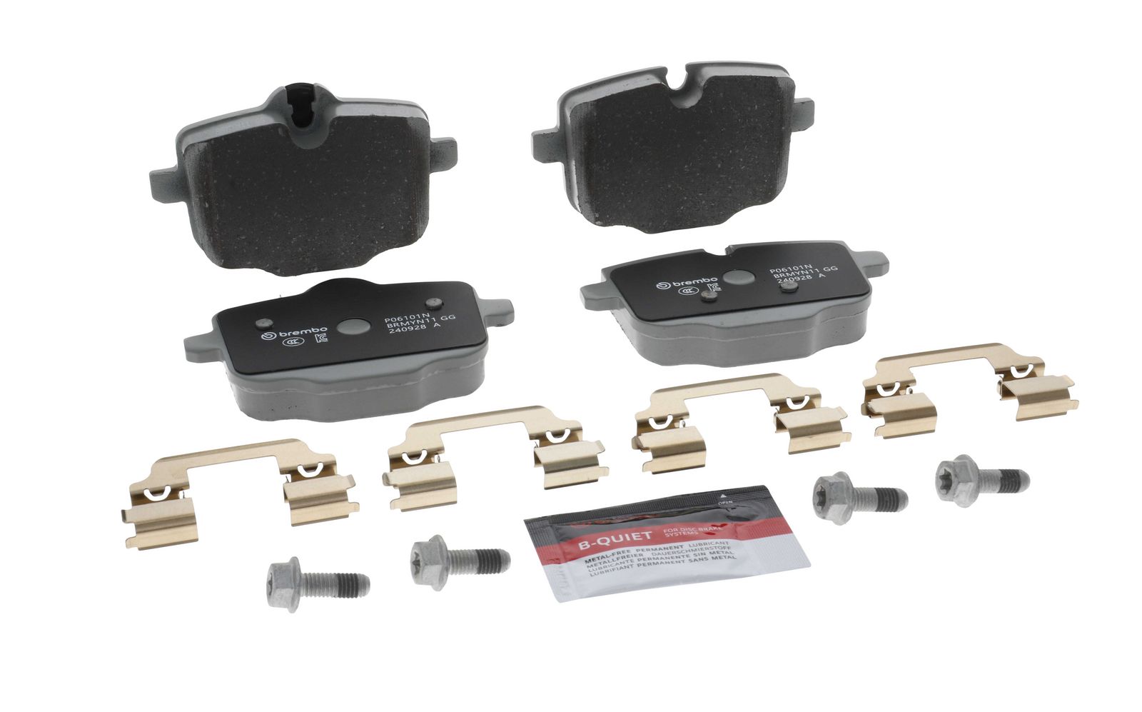 PRIME Ceramic Rear Disc Brake Pad Set - P06101N_26