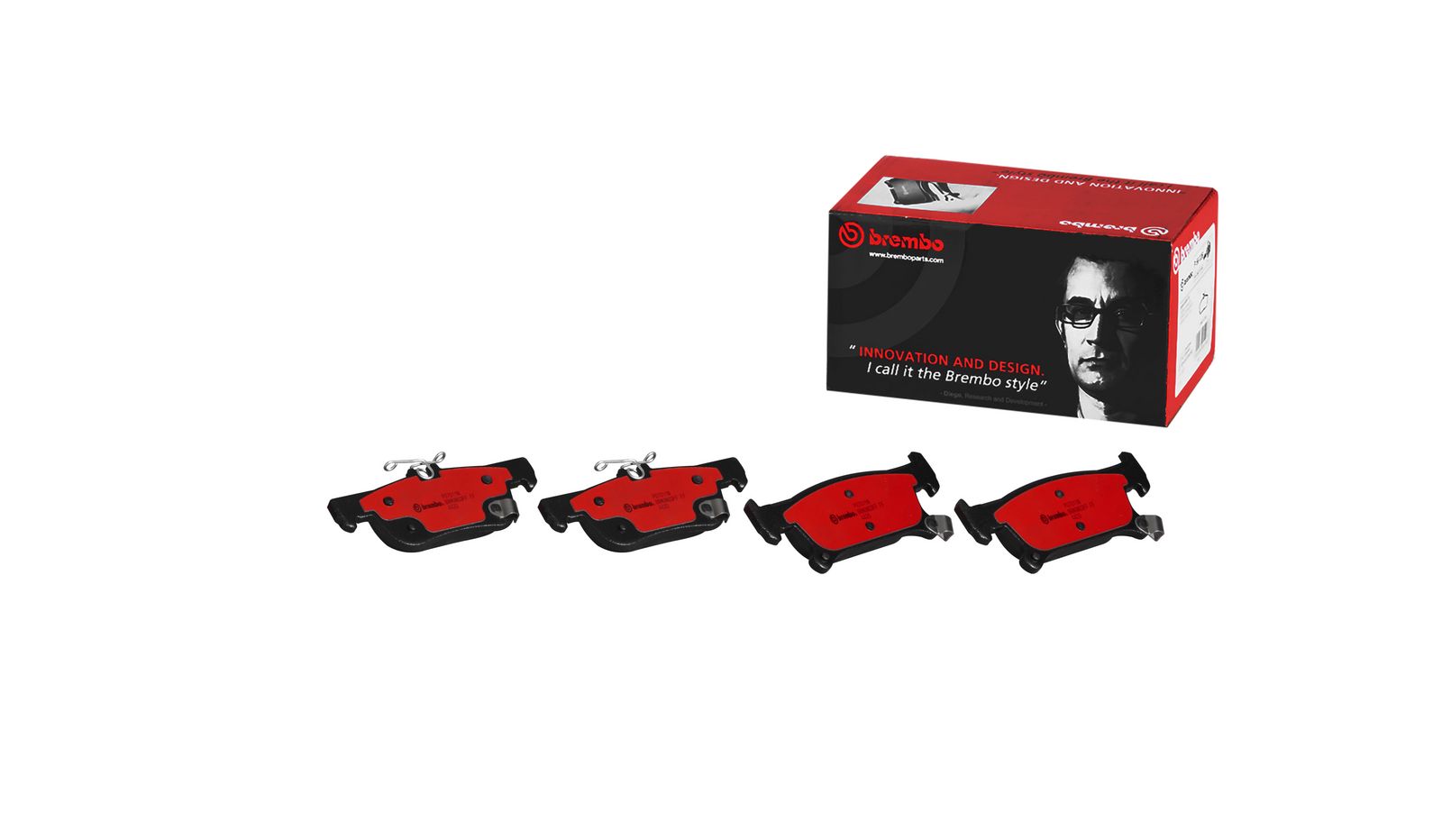PRIME Ceramic Rear Disc Brake Pad Set - P07011N_01