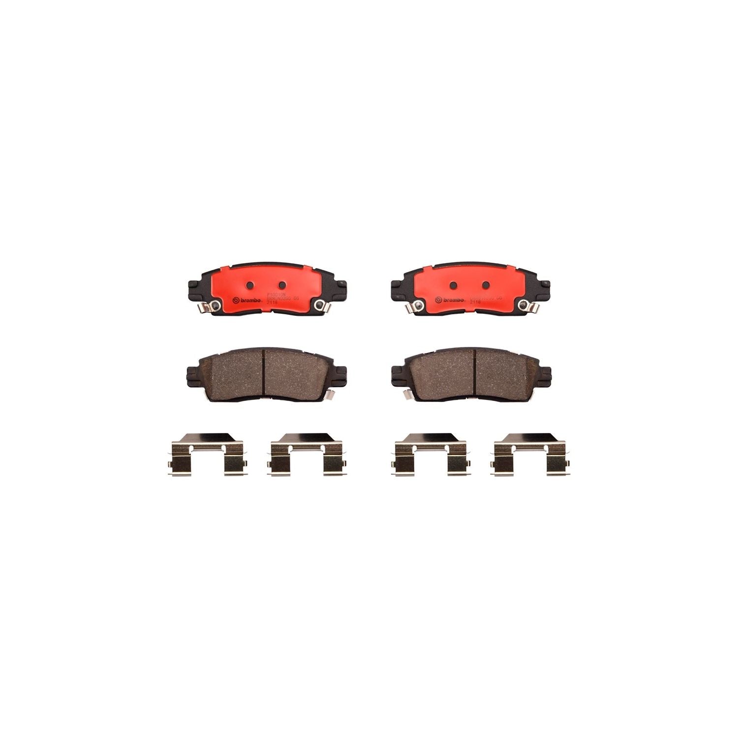 PRIME Ceramic Rear Disc Brake Pad Set - P10010N_01