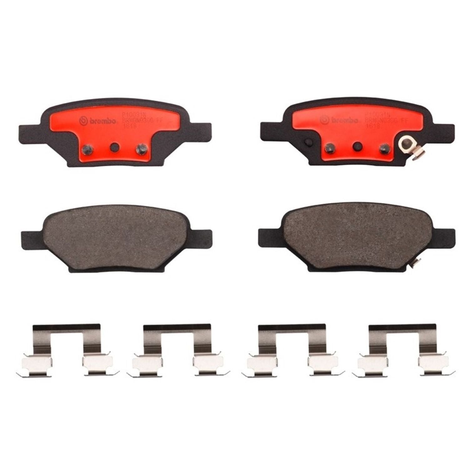 PRIME Ceramic Rear Disc Brake Pad Set - P10031N_01