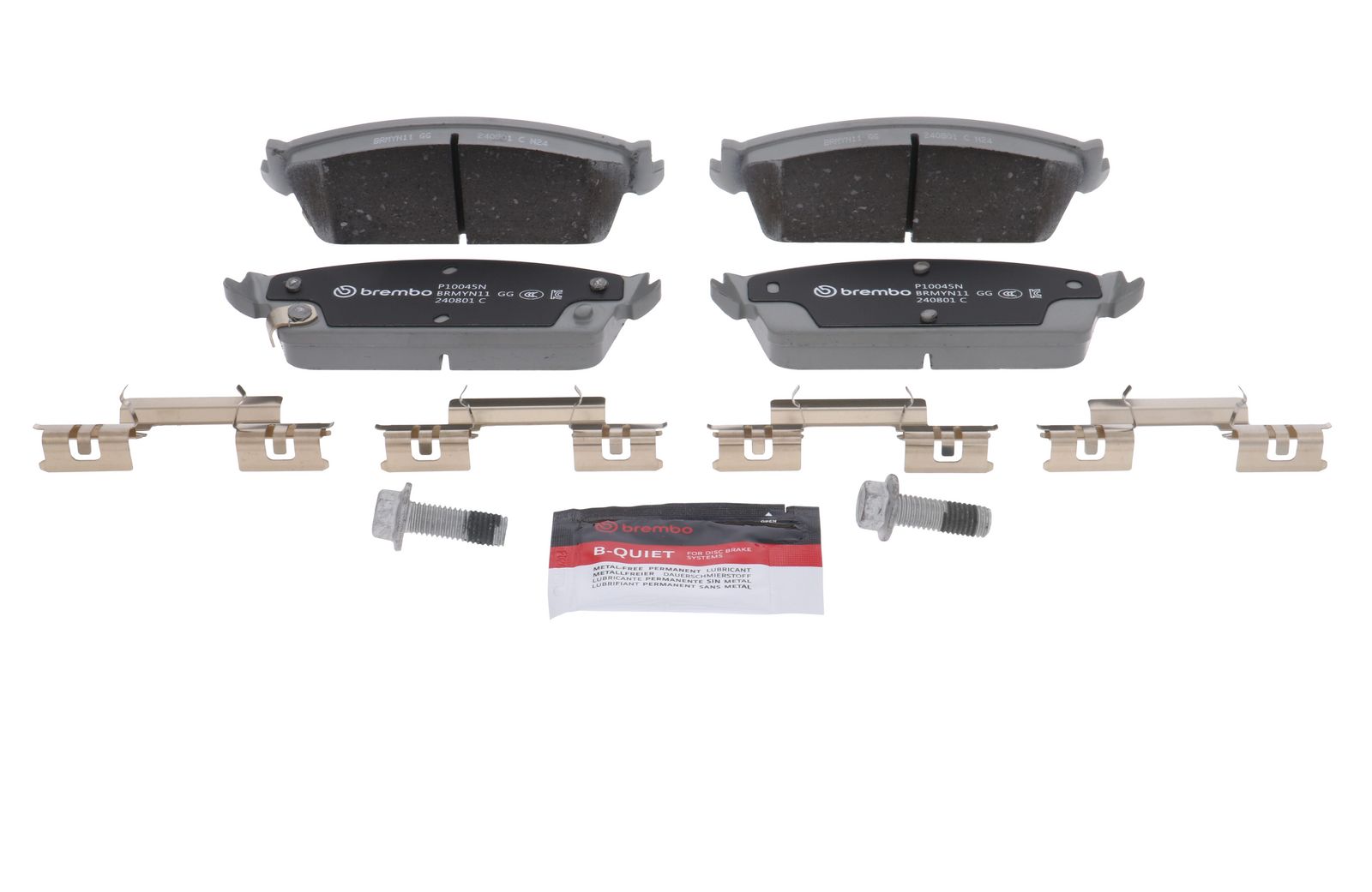 PRIME Ceramic Rear Disc Brake Pad Set - P10045N_03