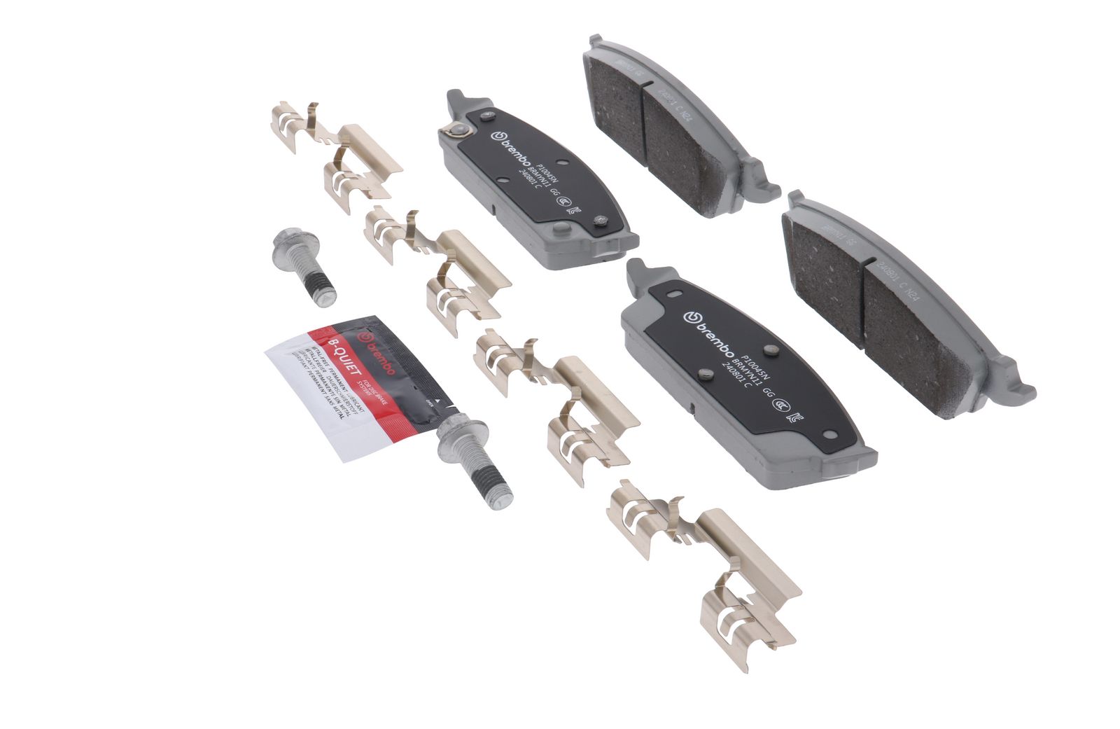 PRIME Ceramic Rear Disc Brake Pad Set - P10045N_07