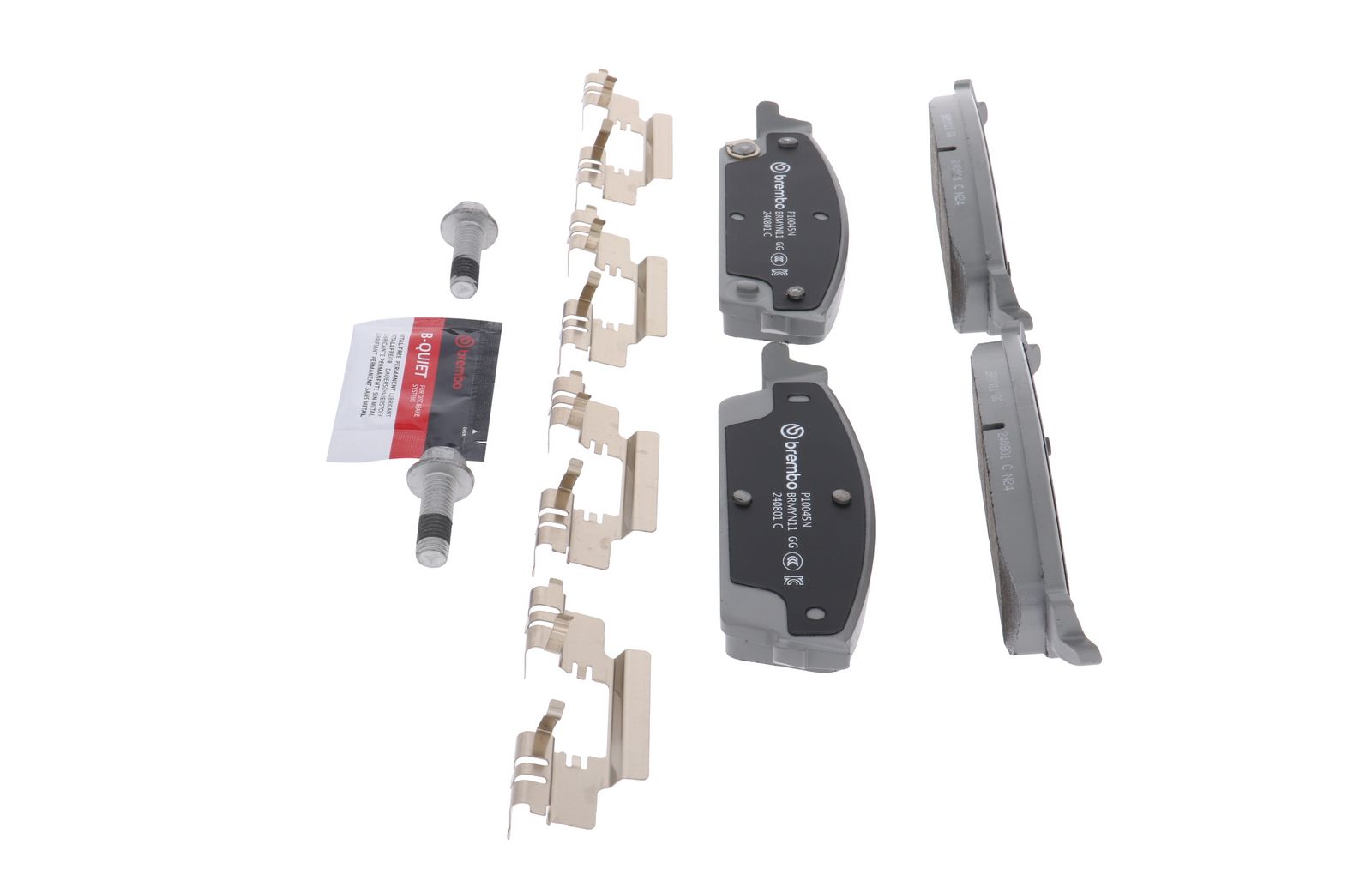 PRIME Ceramic Rear Disc Brake Pad Set - P10045N_09