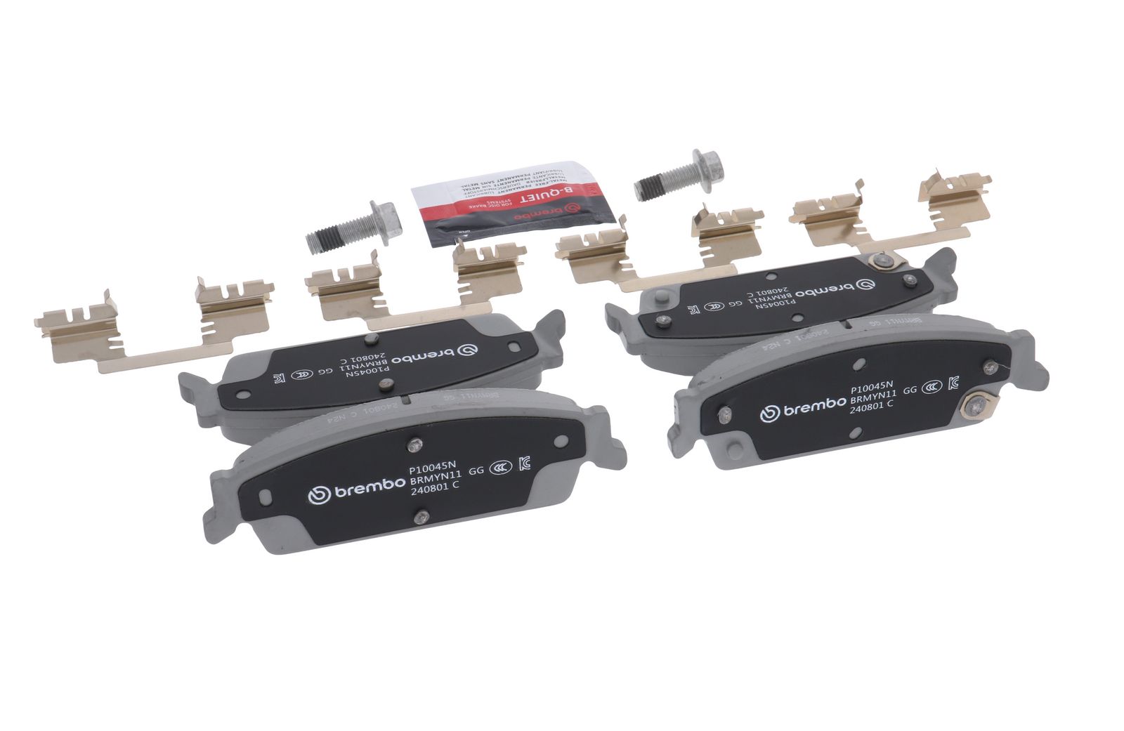 PRIME Ceramic Rear Disc Brake Pad Set - P10045N_14