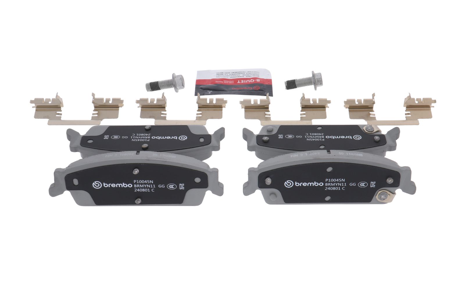 PRIME Ceramic Rear Disc Brake Pad Set - P10045N_15