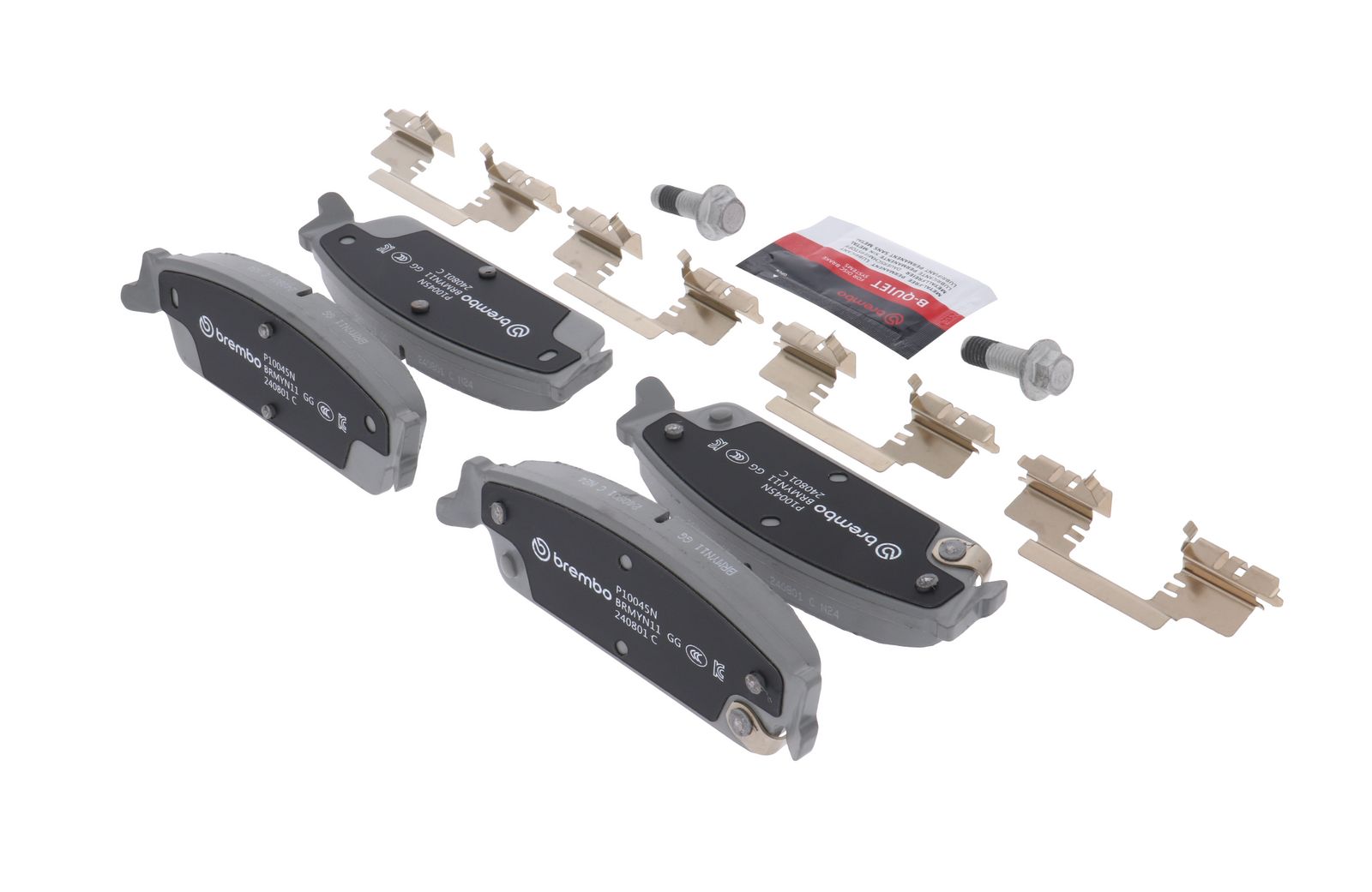 PRIME Ceramic Rear Disc Brake Pad Set - P10045N_18