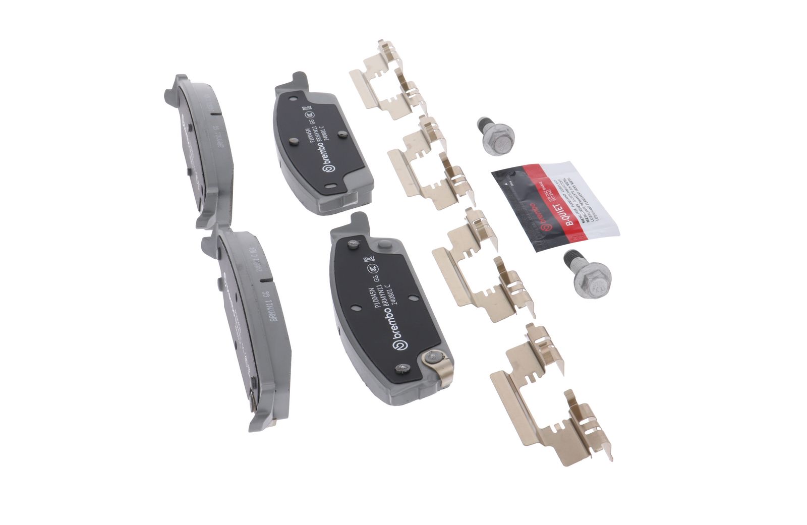 PRIME Ceramic Rear Disc Brake Pad Set - P10045N_20