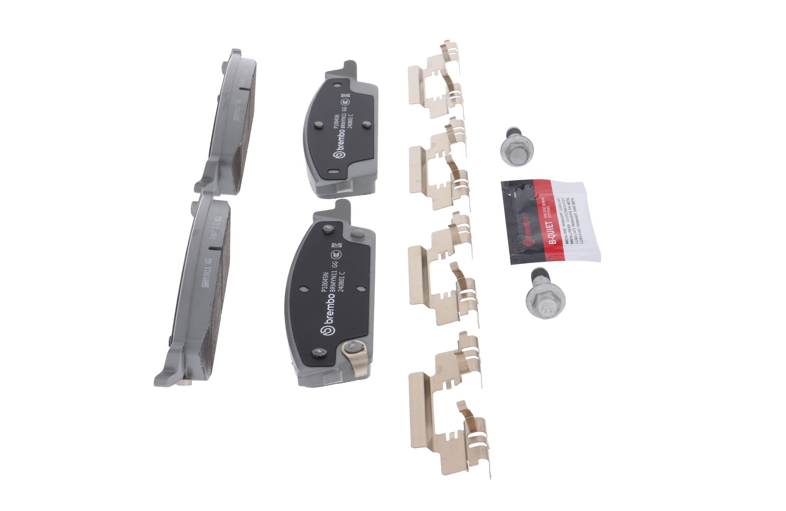 PRIME Ceramic Rear Disc Brake Pad Set - P10045N_21