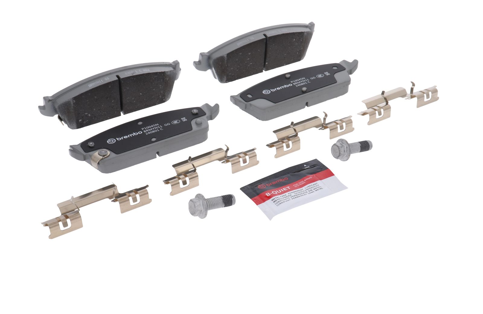 PRIME Ceramic Rear Disc Brake Pad Set - P10045N_25