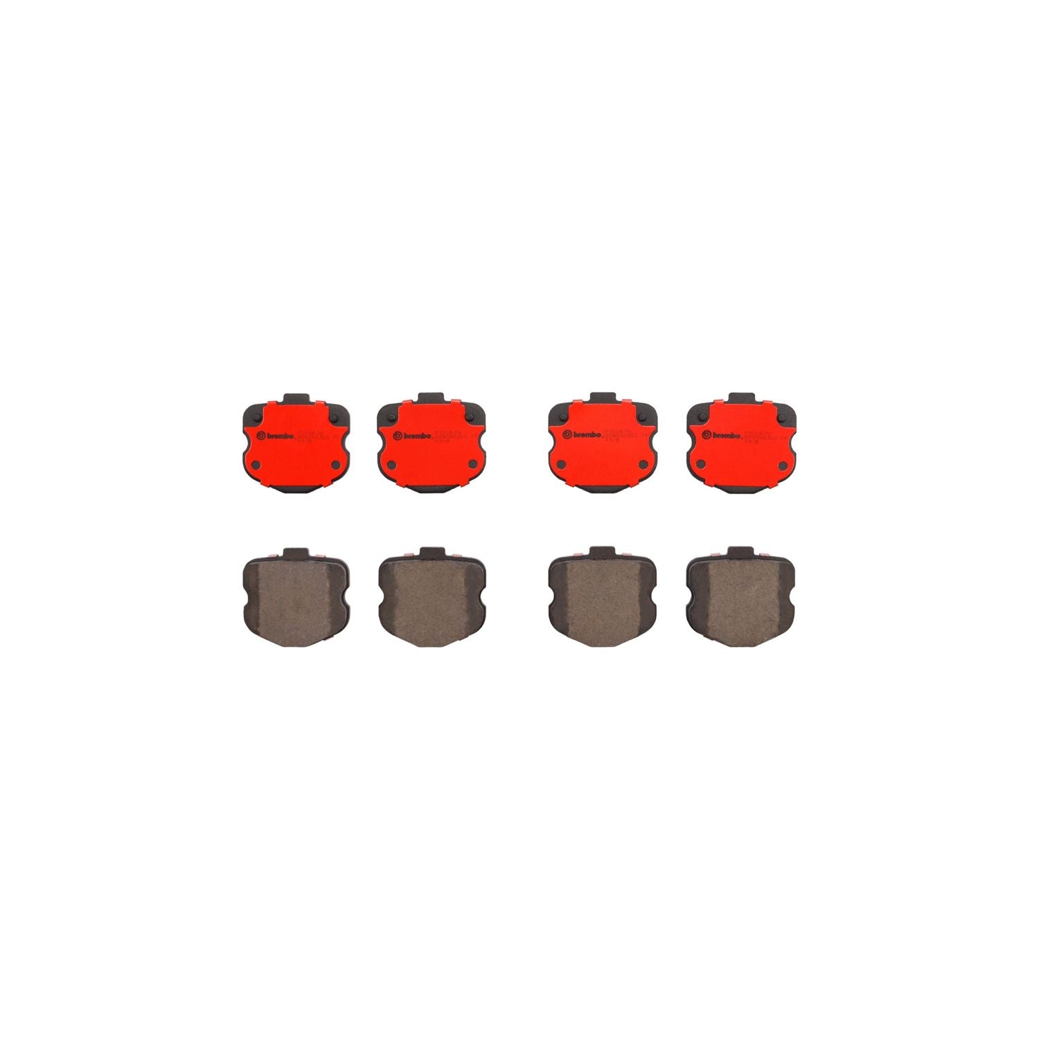PRIME Ceramic Rear Disc Brake Pad Set - P10067N_01