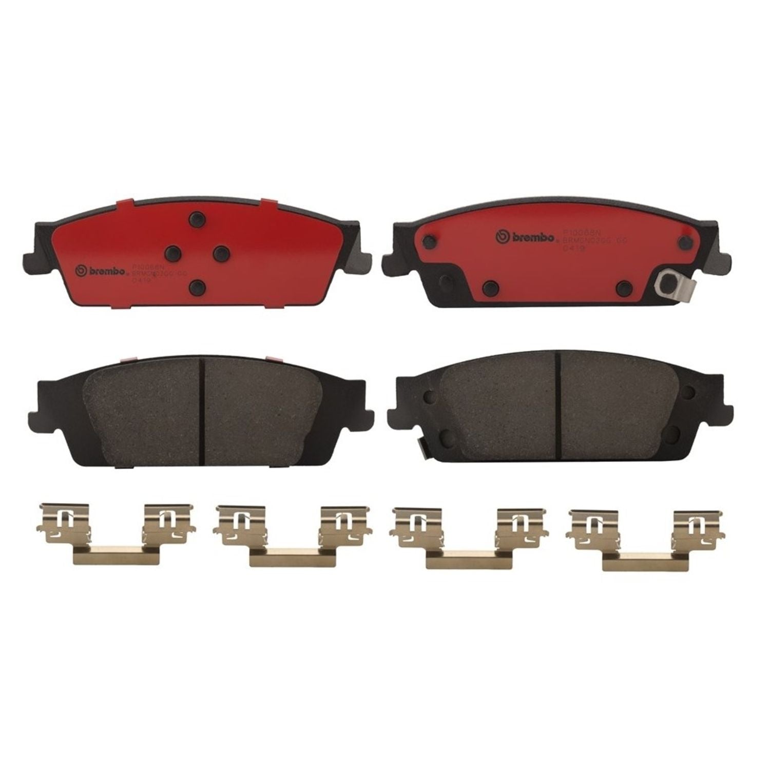PRIME Ceramic Rear Disc Brake Pad Set - P10068N_01