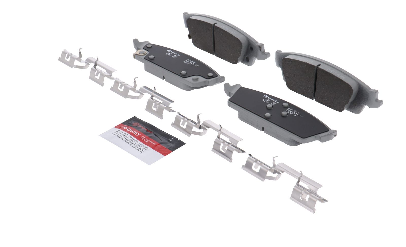 PRIME Ceramic Rear Disc Brake Pad Set - P10068N_05
