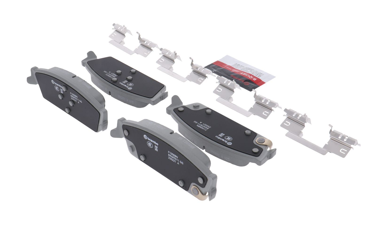 PRIME Ceramic Rear Disc Brake Pad Set - P10068N_17
