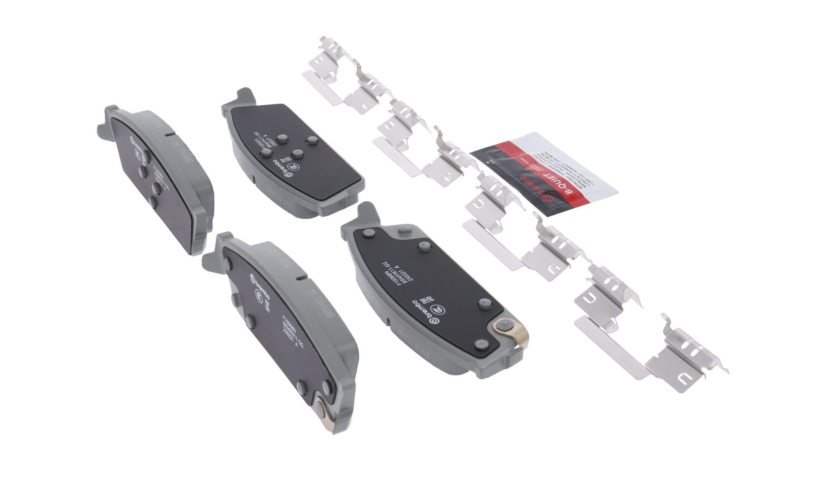 PRIME Ceramic Rear Disc Brake Pad Set - P10068N_18