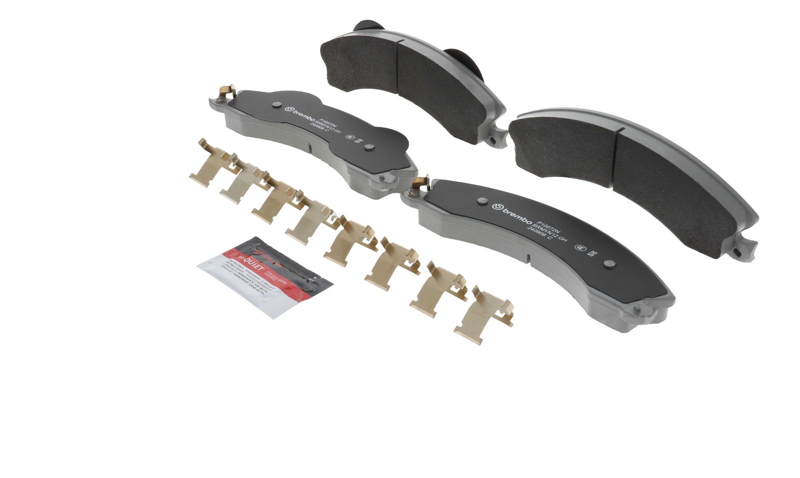 PRIME Ceramic Rear Disc Brake Pad Set - P10072N_05
