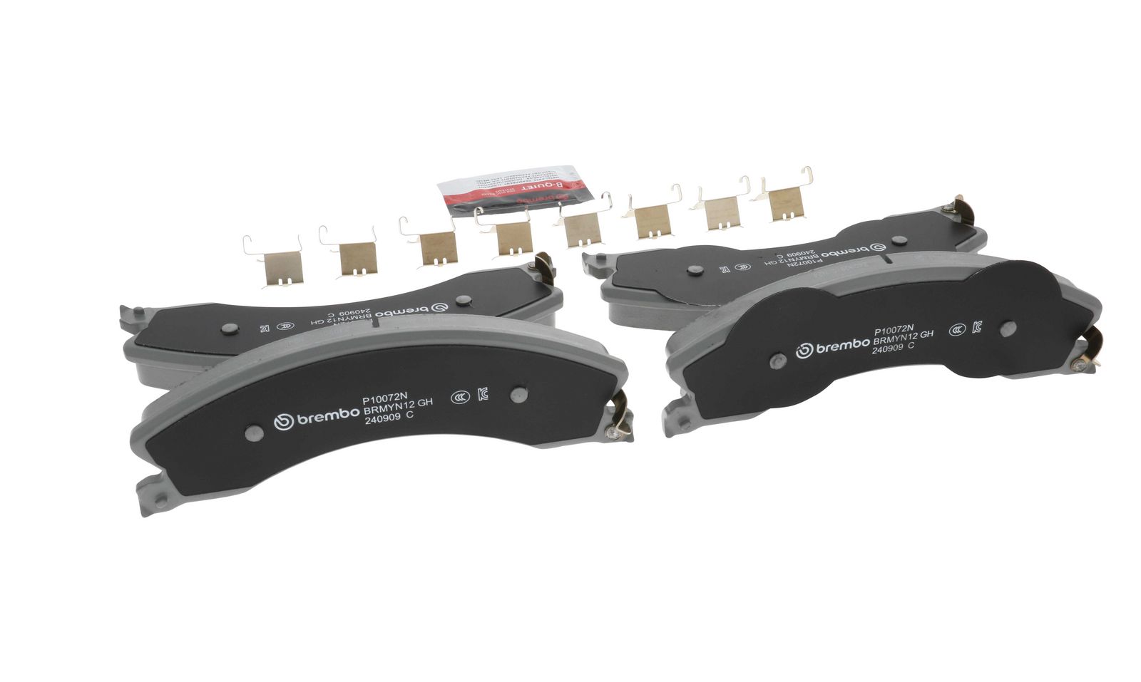 PRIME Ceramic Rear Disc Brake Pad Set - P10072N_13