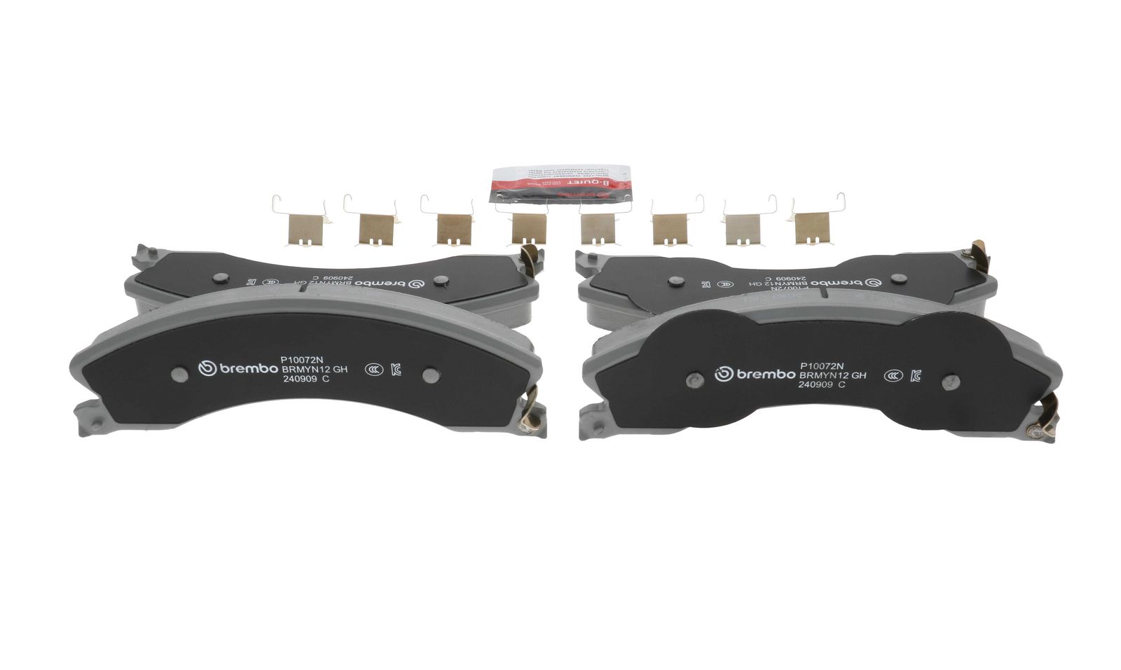 PRIME Ceramic Rear Disc Brake Pad Set - P10072N_14