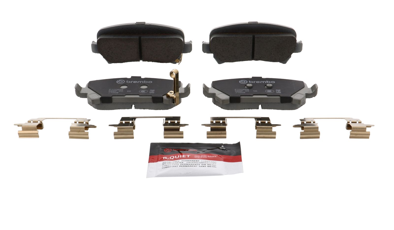 PRIME Ceramic Rear Disc Brake Pad Set - P10086N_03