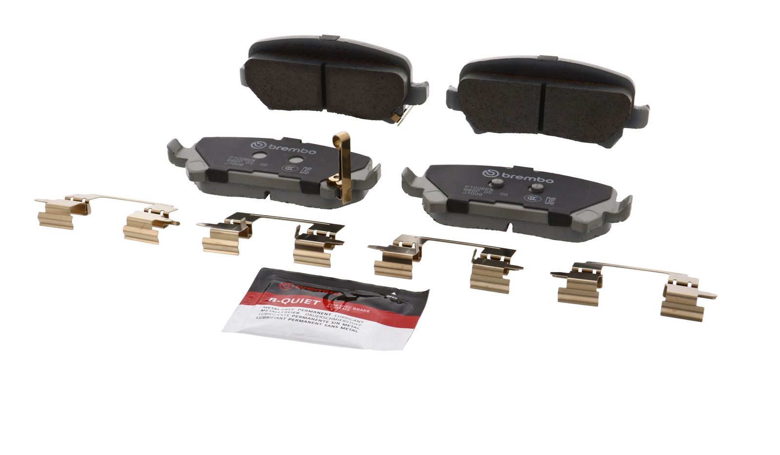 PRIME Ceramic Rear Disc Brake Pad Set - P10086N_04