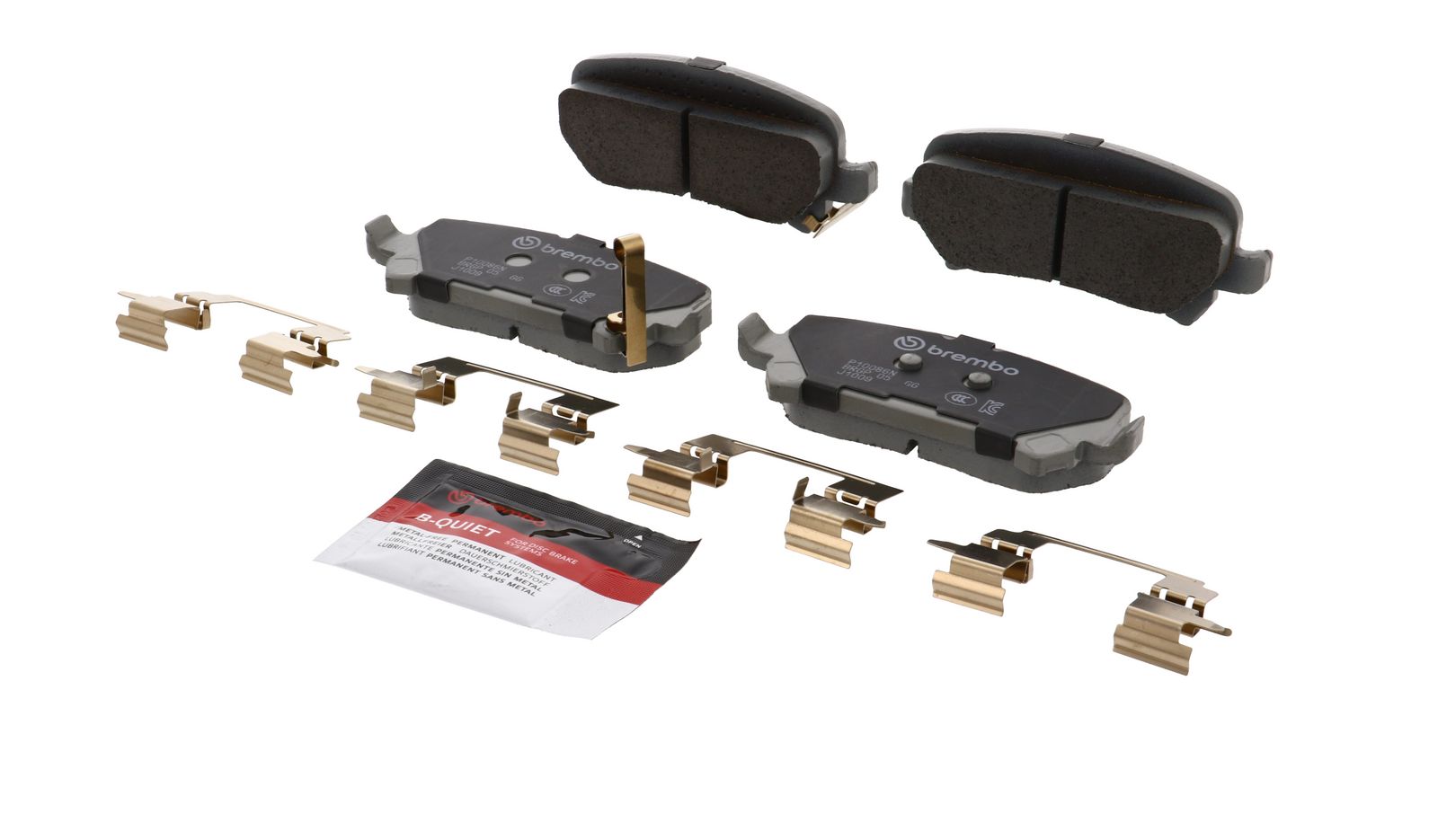 PRIME Ceramic Rear Disc Brake Pad Set - P10086N_05