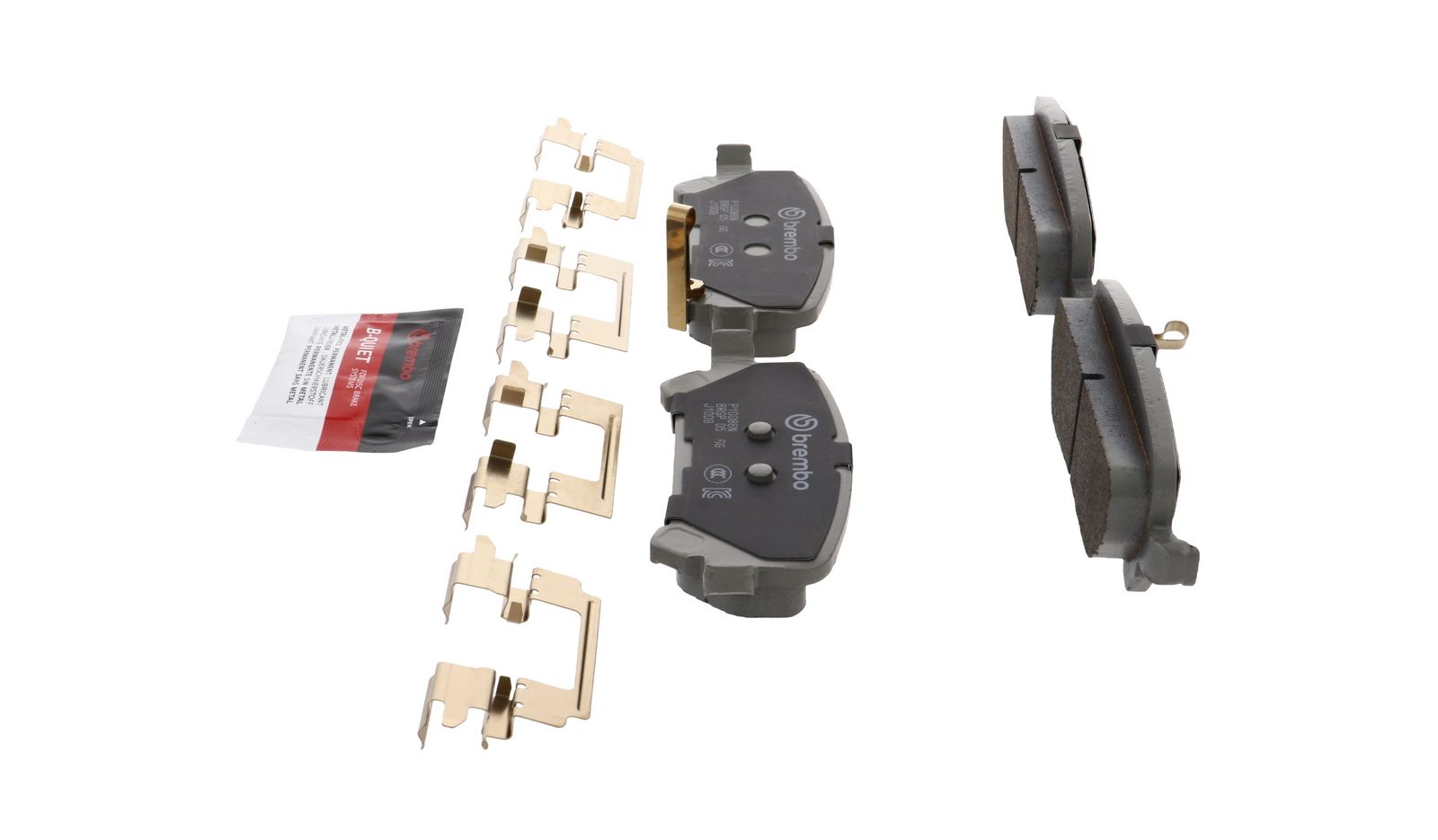 PRIME Ceramic Rear Disc Brake Pad Set - P10086N_09