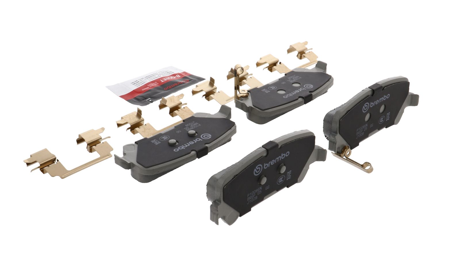 PRIME Ceramic Rear Disc Brake Pad Set - P10086N_12