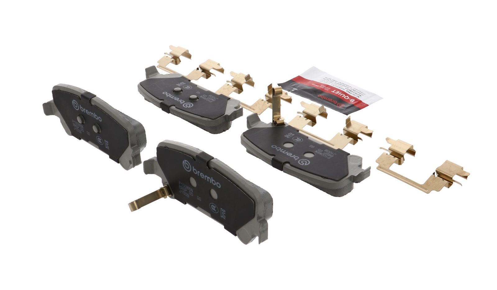 PRIME Ceramic Rear Disc Brake Pad Set - P10086N_18