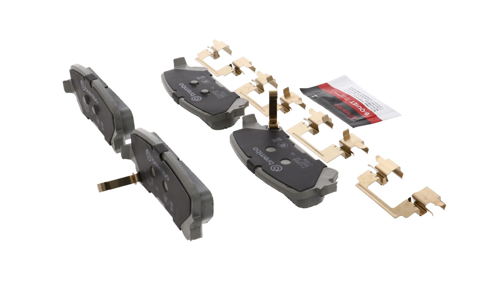 PRIME Ceramic Rear Disc Brake Pad Set - P10086N_19