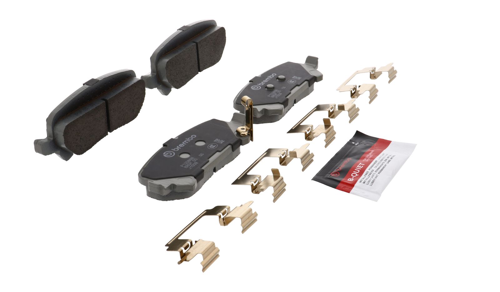PRIME Ceramic Rear Disc Brake Pad Set - P10086N_23
