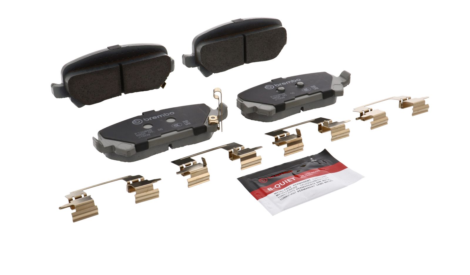 PRIME Ceramic Rear Disc Brake Pad Set - P10086N_25