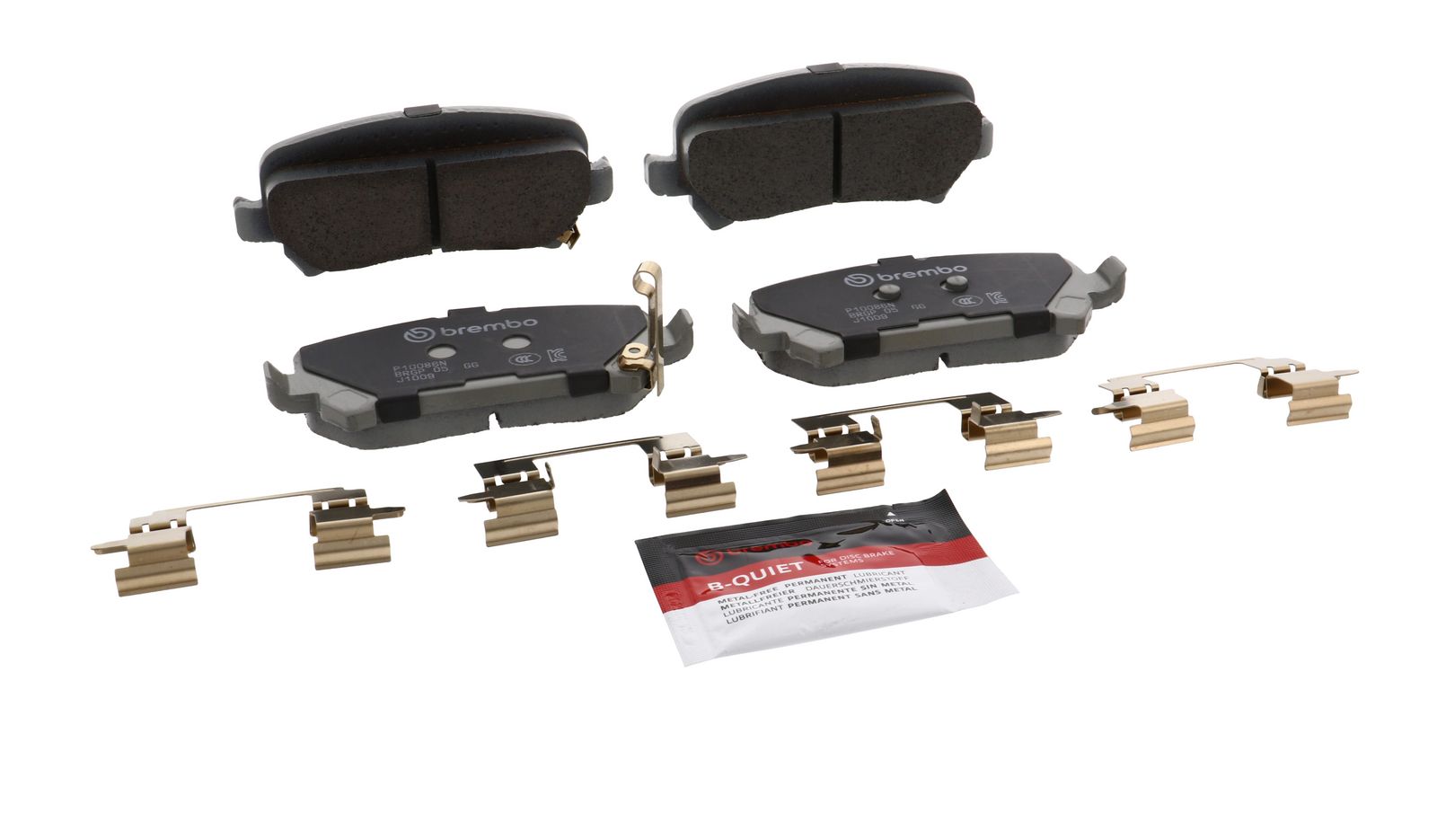 PRIME Ceramic Rear Disc Brake Pad Set - P10086N_26