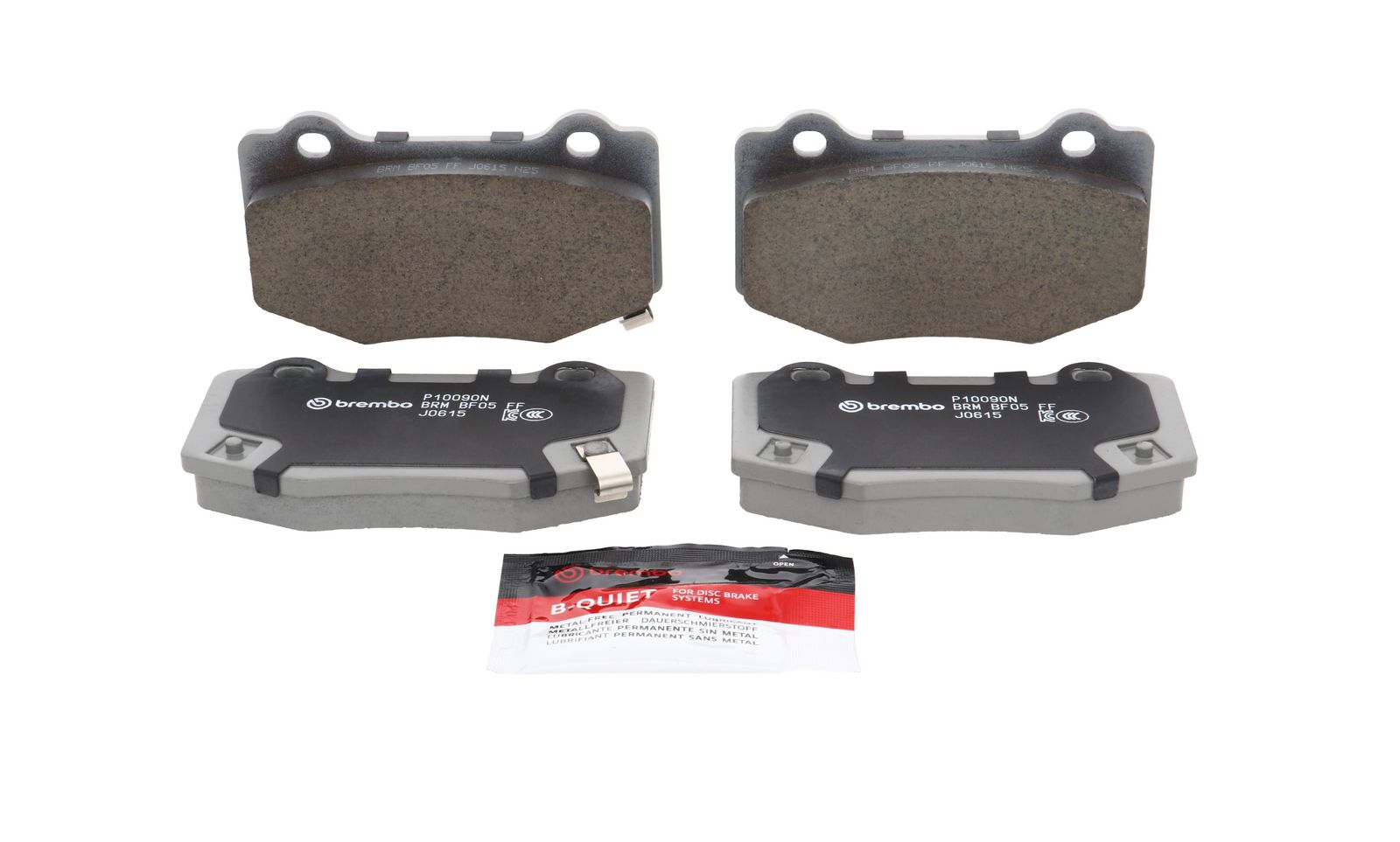 PRIME Ceramic Rear Disc Brake Pad Set - P10090N_03