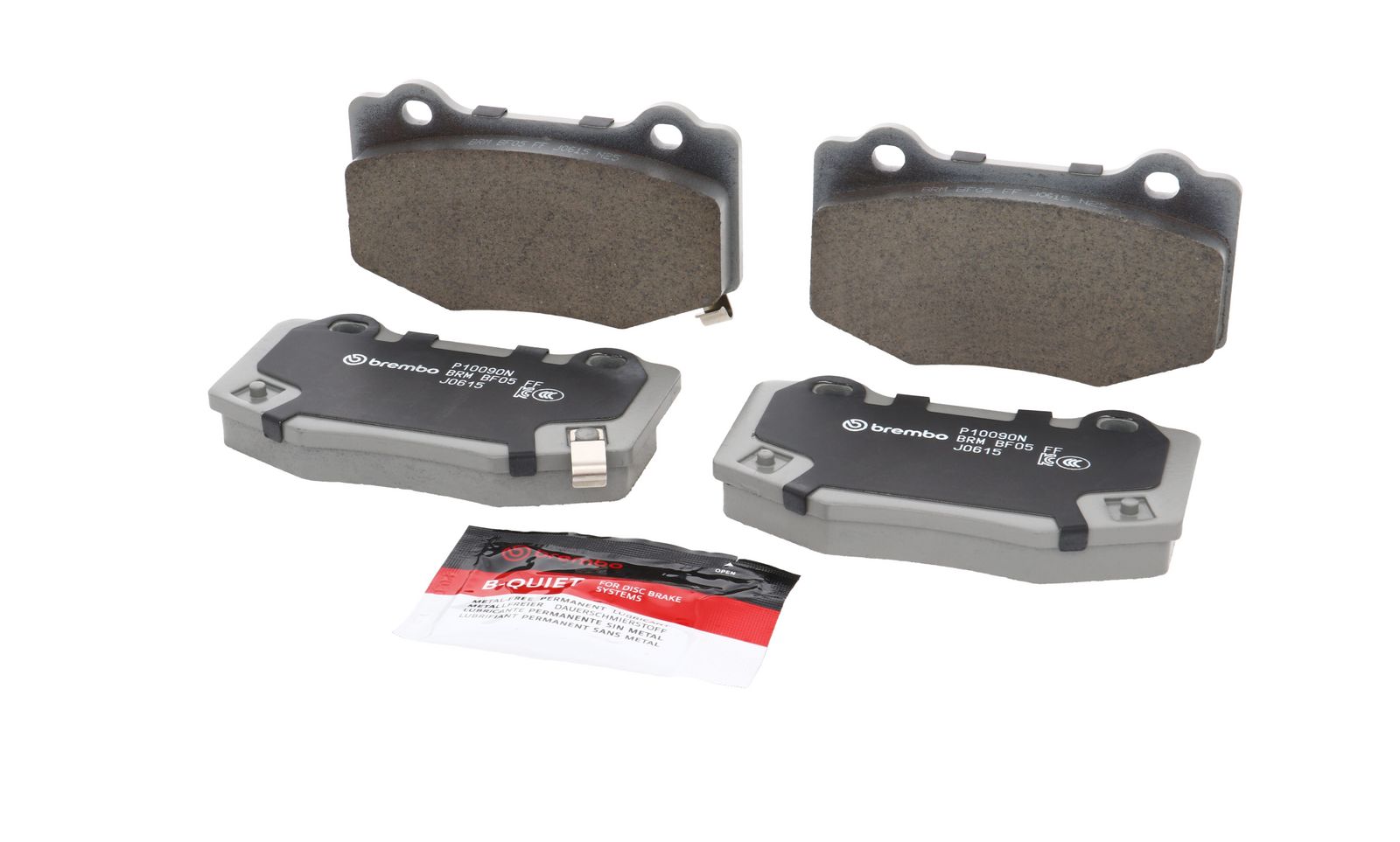 PRIME Ceramic Rear Disc Brake Pad Set - P10090N_04