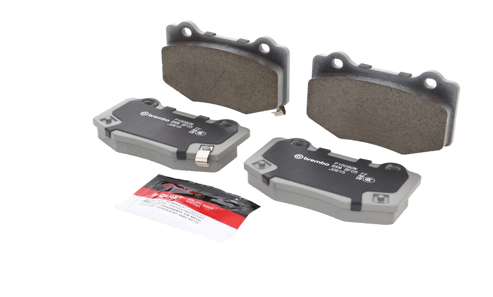 PRIME Ceramic Rear Disc Brake Pad Set - P10090N_05