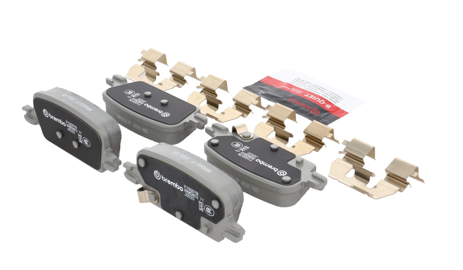 PRIME Ceramic Rear Disc Brake Pad Set - P10097N_18