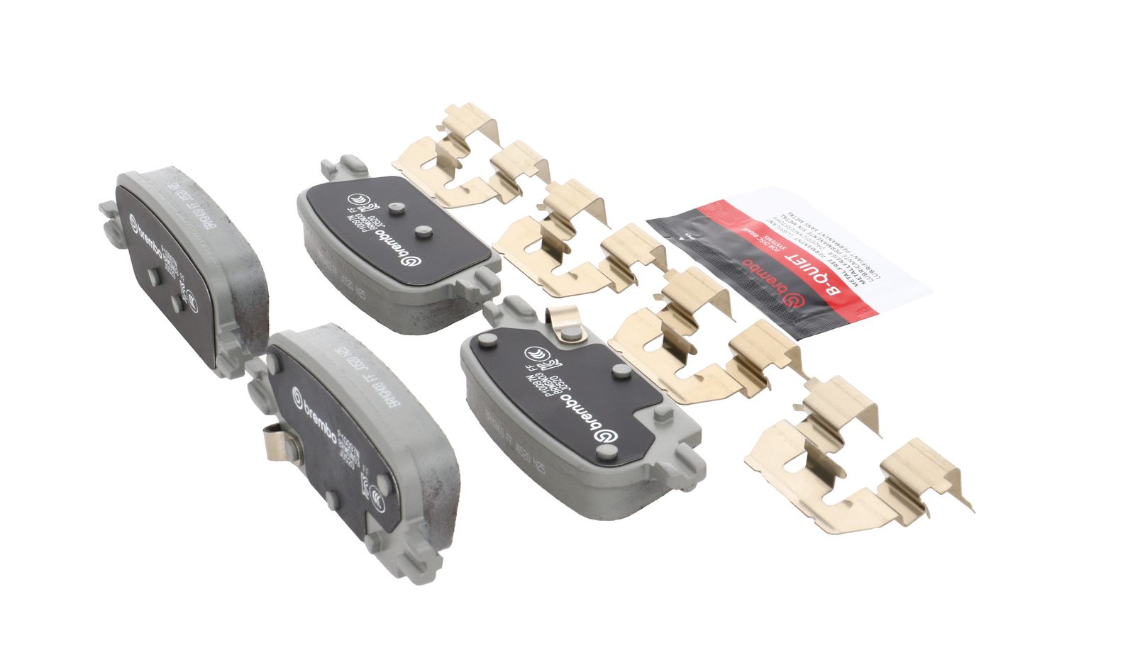PRIME Ceramic Rear Disc Brake Pad Set - P10097N_19