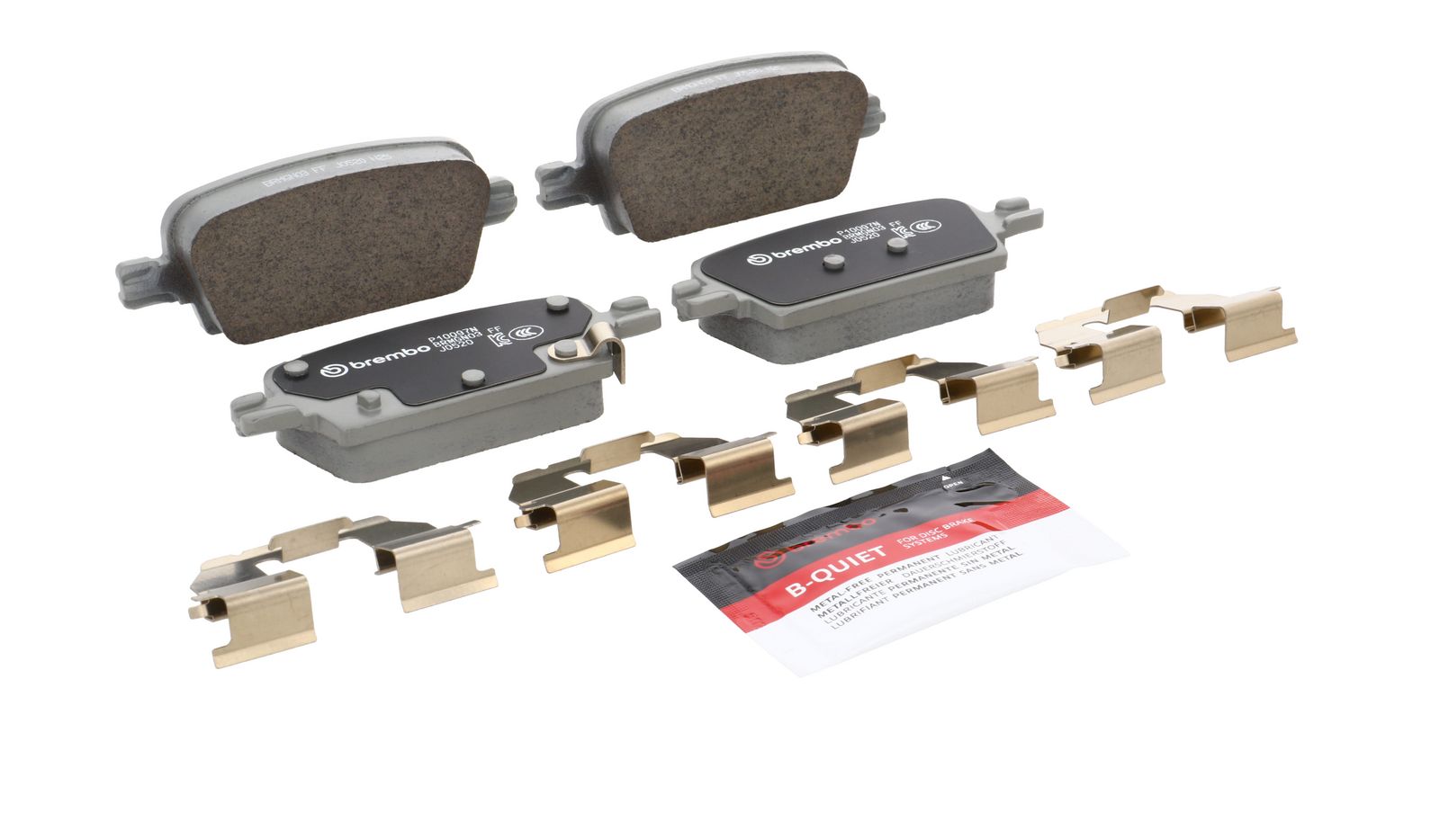 PRIME Ceramic Rear Disc Brake Pad Set - P10097N_25